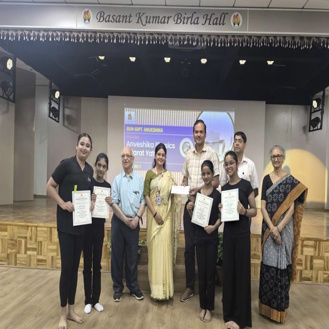Class 7 students integrate Physics with Dance to portray the journey of Kalpana Chawla
